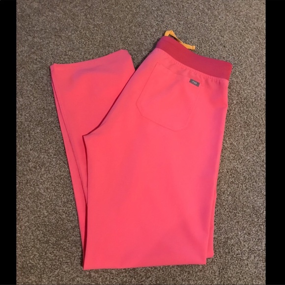 Figs Other - 💗 FIGS RARE NWOT Livingston Neon Pink Bottoms 💗